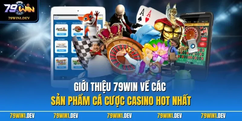 Giới thiệu 79WIN về các sản phẩm cá cược casino hot nhất