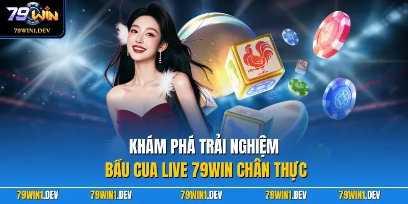 Khám phá trải nghiệm bầu cua live 79WIN chân thực