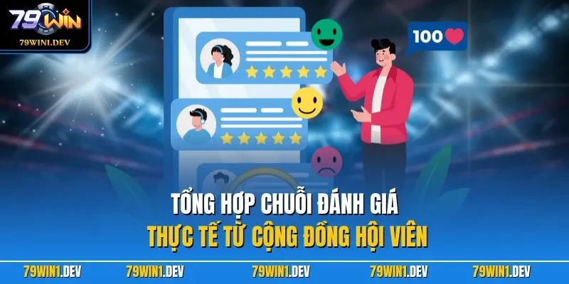 Tổng hợp chuỗi đánh giá thực tế từ cộng đồng hội viên